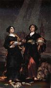 Francisco Goya Saints Justa and Rufina France oil painting artist